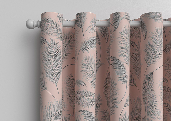Pampas Grass, Sorbet - Made to Measure Curtain - Image 12